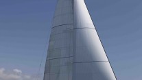 Perini Navi Yacht XNOI -  Full Shot of Sails